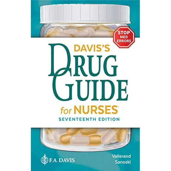 Pre-Owned Davis's Drug Guide for Nurses (Paperback) 171964005X 9781719640053