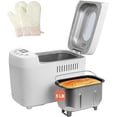 thumbnail image 1 of Davivy 850W Bread Maker Machine 3LB Dough Maker,15-in-1 Automatic Bread Machine Maker with Nonstick Bowl, Jam& Yogurt, 3 Loaf Sizes and 3 Crust Settings,15-H Delay Timer, 1 of 10