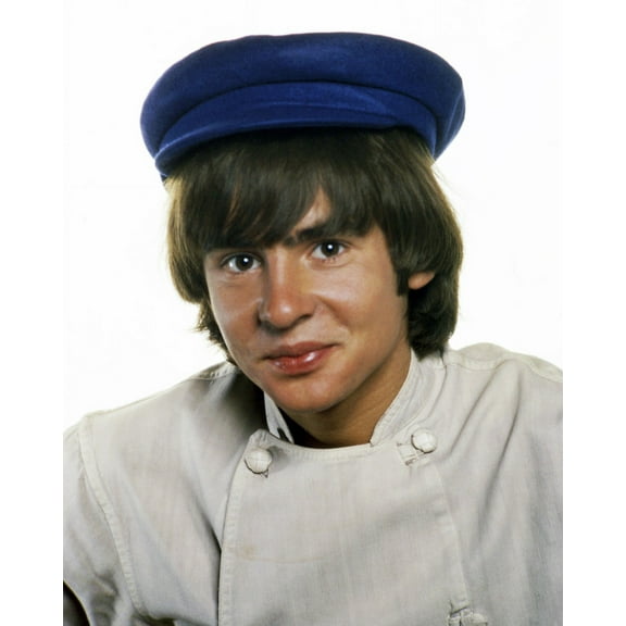 Davy Jones In The Monkees Classic Studio Portrait Pop Icon In Blue Cap 24X36 Classic Hollywood Poster