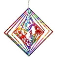 thumbnail image 1 of Dawhud Direct Kinetic 3D Butterfly Wind Spinner, Metal Outdoor Garden and Patio Laser Cut Decoration, 1 of 9