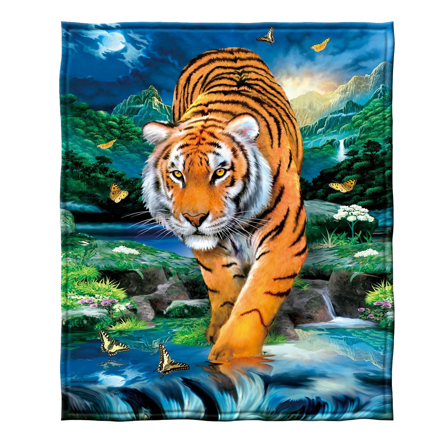 Dawhud Direct Unicorn Fleece Blanket – 75x90 Inch Super Soft For Girls & Kids