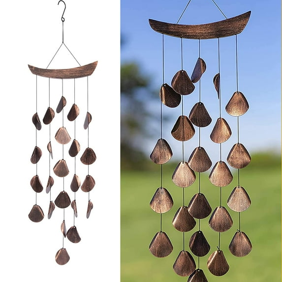 VP Home 31-Inch Wind Chimes for Outside - Unique Outdoor Garden Wind Chime - Decorative Harmonic Windchimes for Patio, Porch, or Yard - Thoughtful Gift for Relaxation or Outdoor Decor - Shimmering Ze