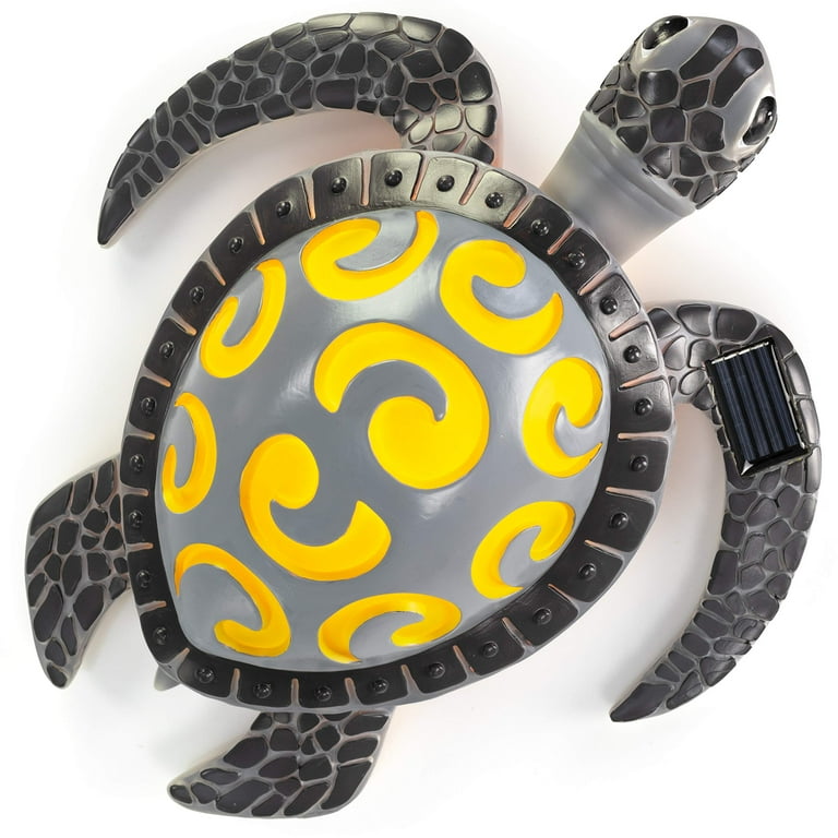 Dawhud Direct Turtle Solar Powered LED Outdoor Decor Garden Light Dawhud Direct Turtle Solar Powered LED Outdoor Decor Garden Light