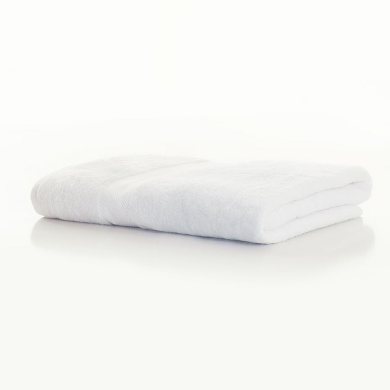 Dawn 100% Cotton Deluxe Oversized Bath Sheet, White, Supersoft 36
