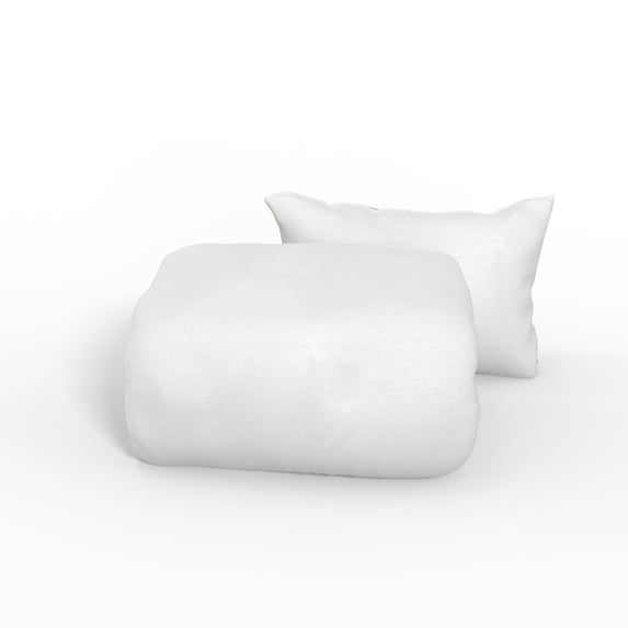 Dawn 2-Piece Duvet Set in Brushed White, Twin and Twin XL Size, Duvet with Sham(s), Supremely Soft, Cloudlike Sleep