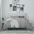 thumbnail image 1 of Dawn 8-Piece Decorative Bed-in-a-Bag Set in Madison Gray, Full Size, Comforter, Shams, Throw Pillow and Sheet Set, 1 of 7