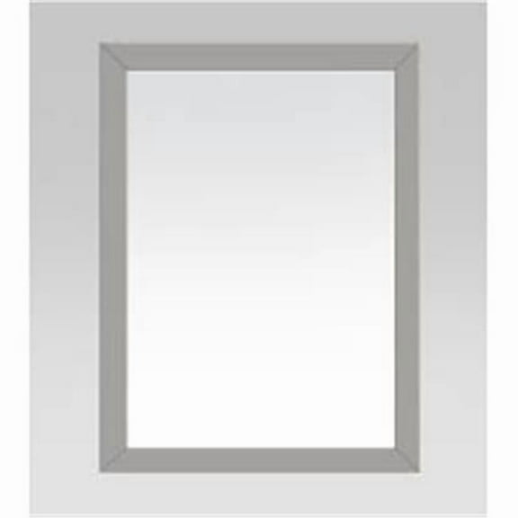 Dawn AAM2230-04 Dark Grey Solid Wood Framed Mirror - 22 W x 1 D x 30 H in.