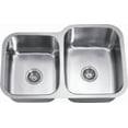thumbnail image 1 of Dawn Undermount Double Bowl Sink (Small Bowl on Left), 1 of 1