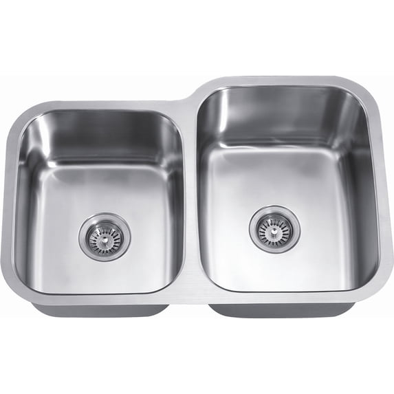 Dawn Undermount Double Bowl Sink (Small Bowl on Left)