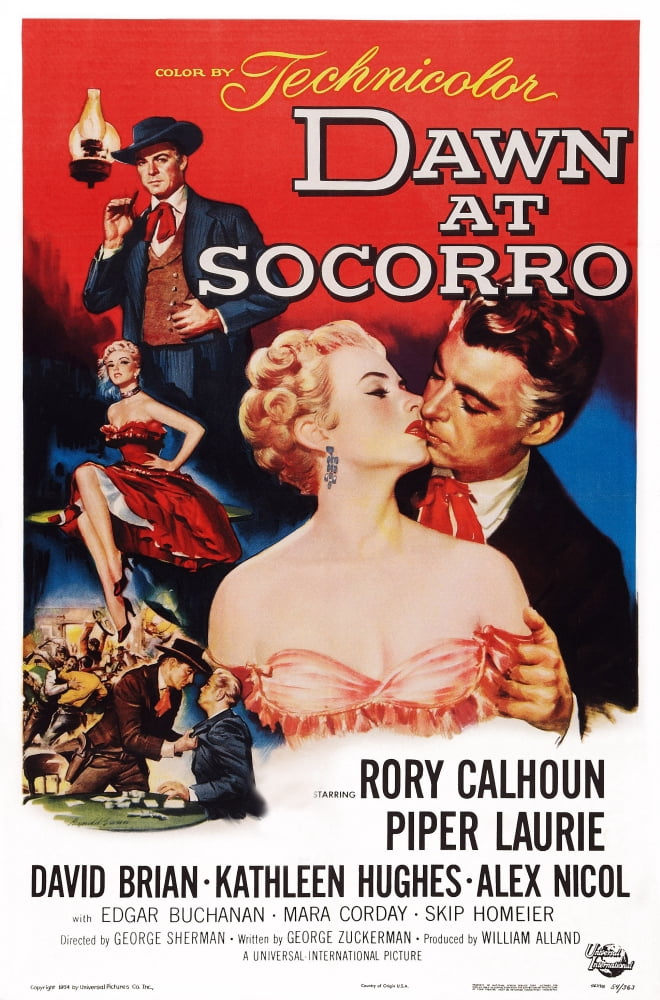 Dawn At Socorro Canvas Art - (24 x 36)
