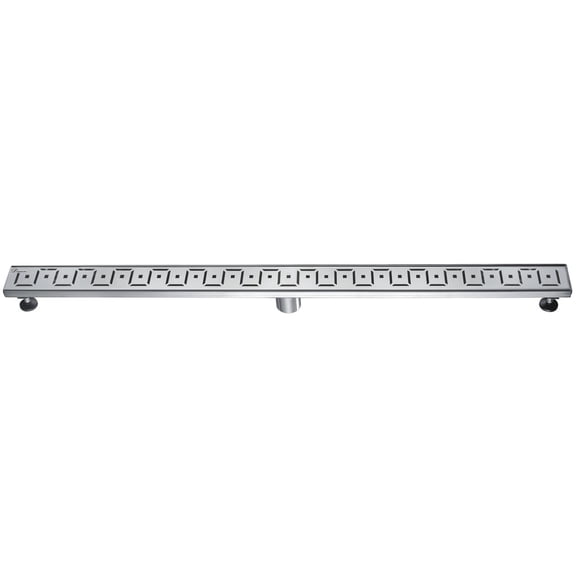 Dawn Congo-Chambeshi River Series - Linear Shower Drain 47"L, 14G