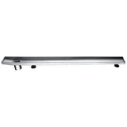 Dawn DHC320004 Stainless Steel Shower Drain Channel Side Outlet with Adjustable Feet - 32 in.