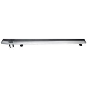 Dawn DHC360004 Stainless Steel Shower Drain Channel Side Outlet with Adjustable Feet - 36 in.