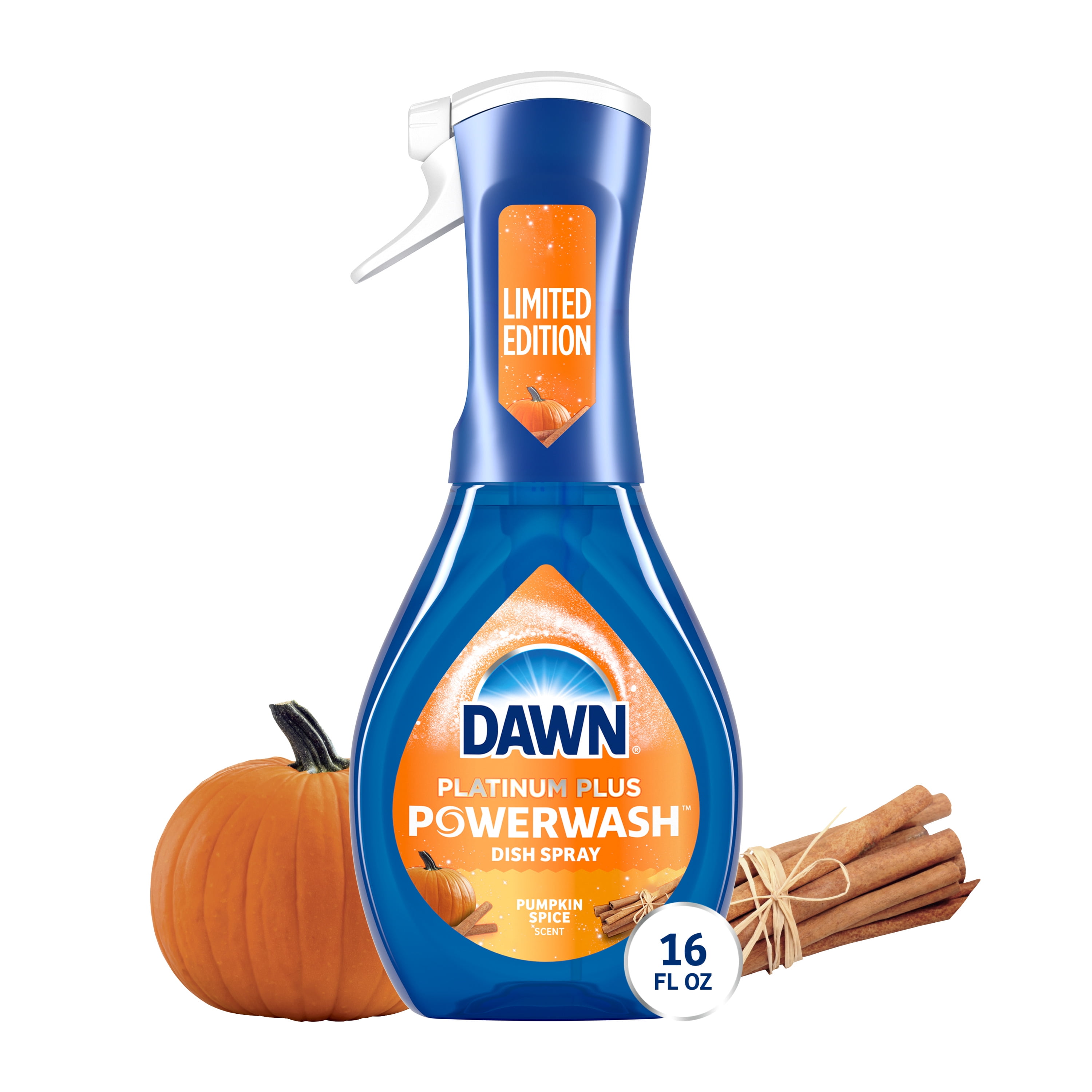 Dawn Powerwash Spray, Dish Soap, Dishwashing Liquid, Pumpkin Spice, 1 Starter Kit, 16 fl oz