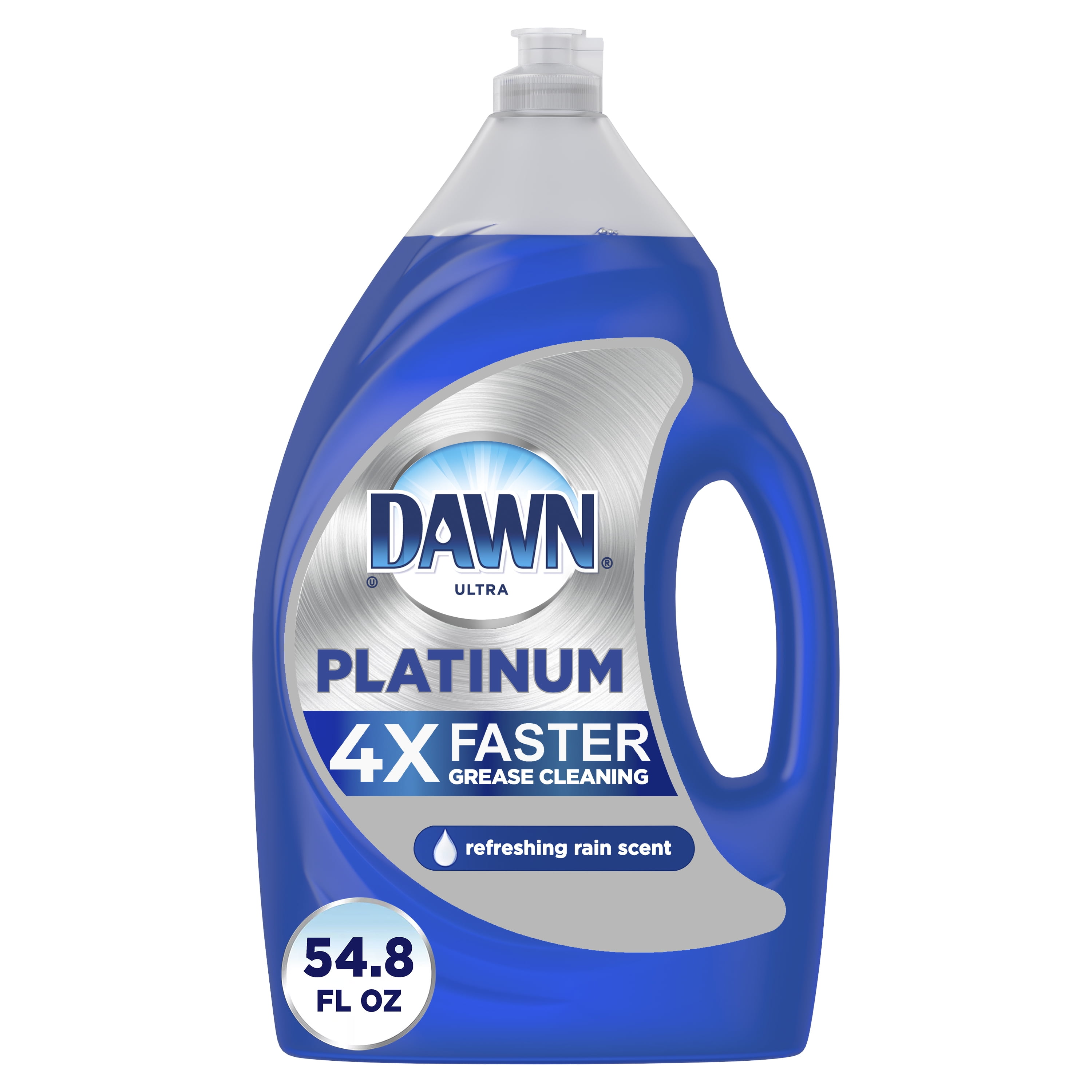 Dawn Dishwashing Liquid Dish Soap, Refreshing Rain Scent, 58.40 fl oz