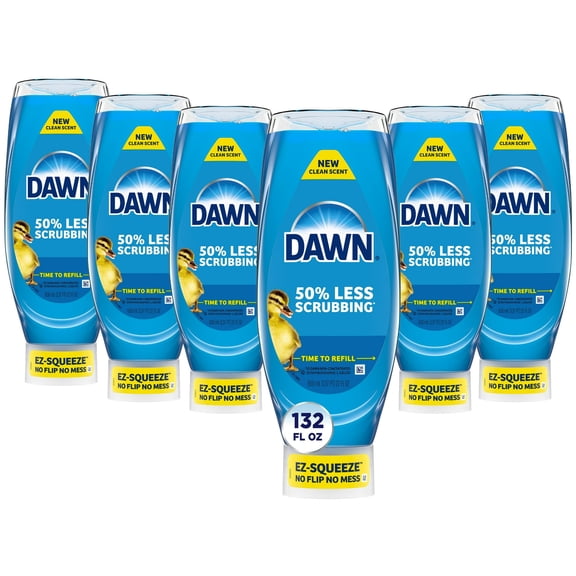 Dawn EZ-Squeeze Ultra Dish Soap Dishwashing Liquid, Original Scent, 22.0 fl oz