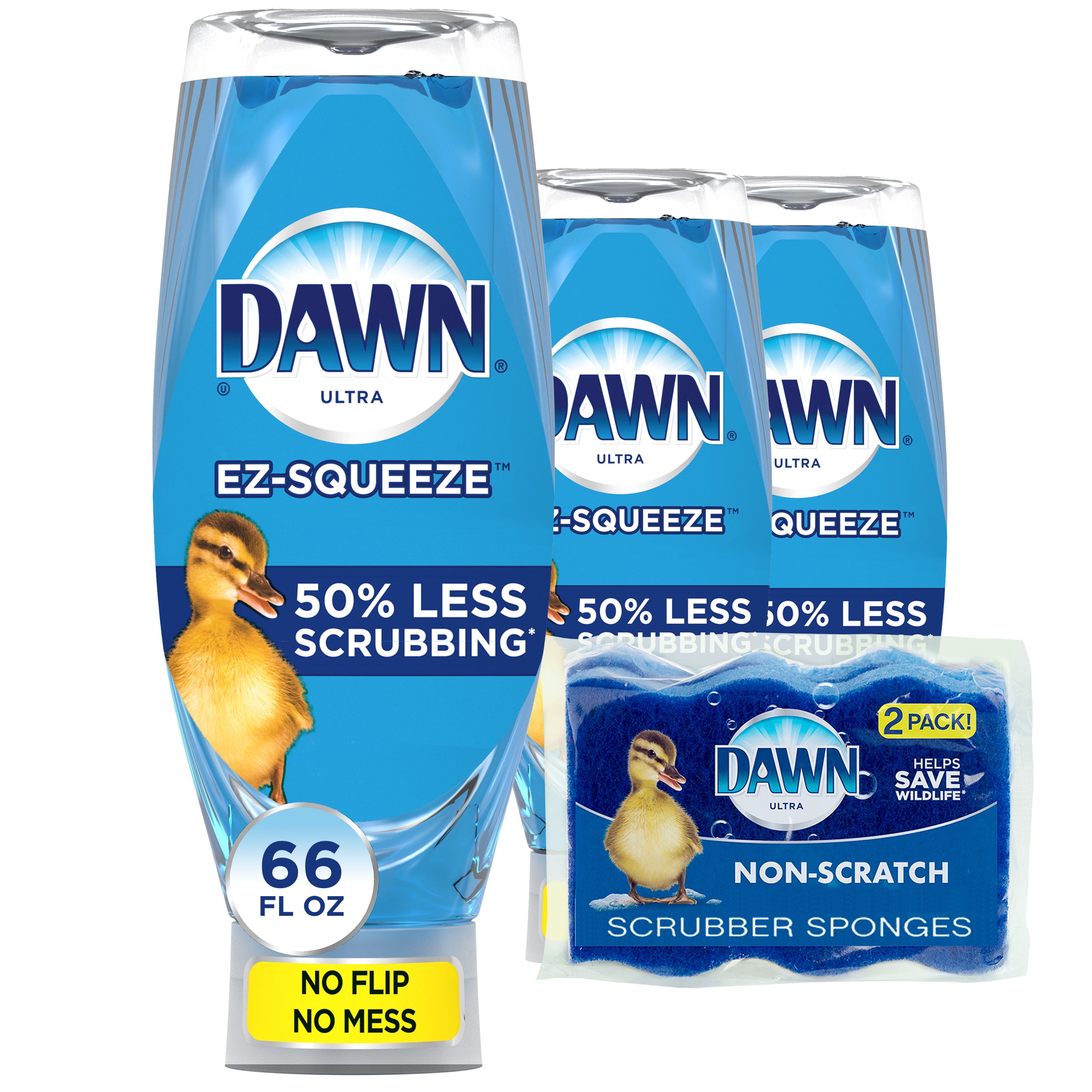 Dawn 22 oz. Ultra Ez-Squeeze Refreshing Rain Scent Dish Soap (Case of 8)  078557164933 - The Home Depot