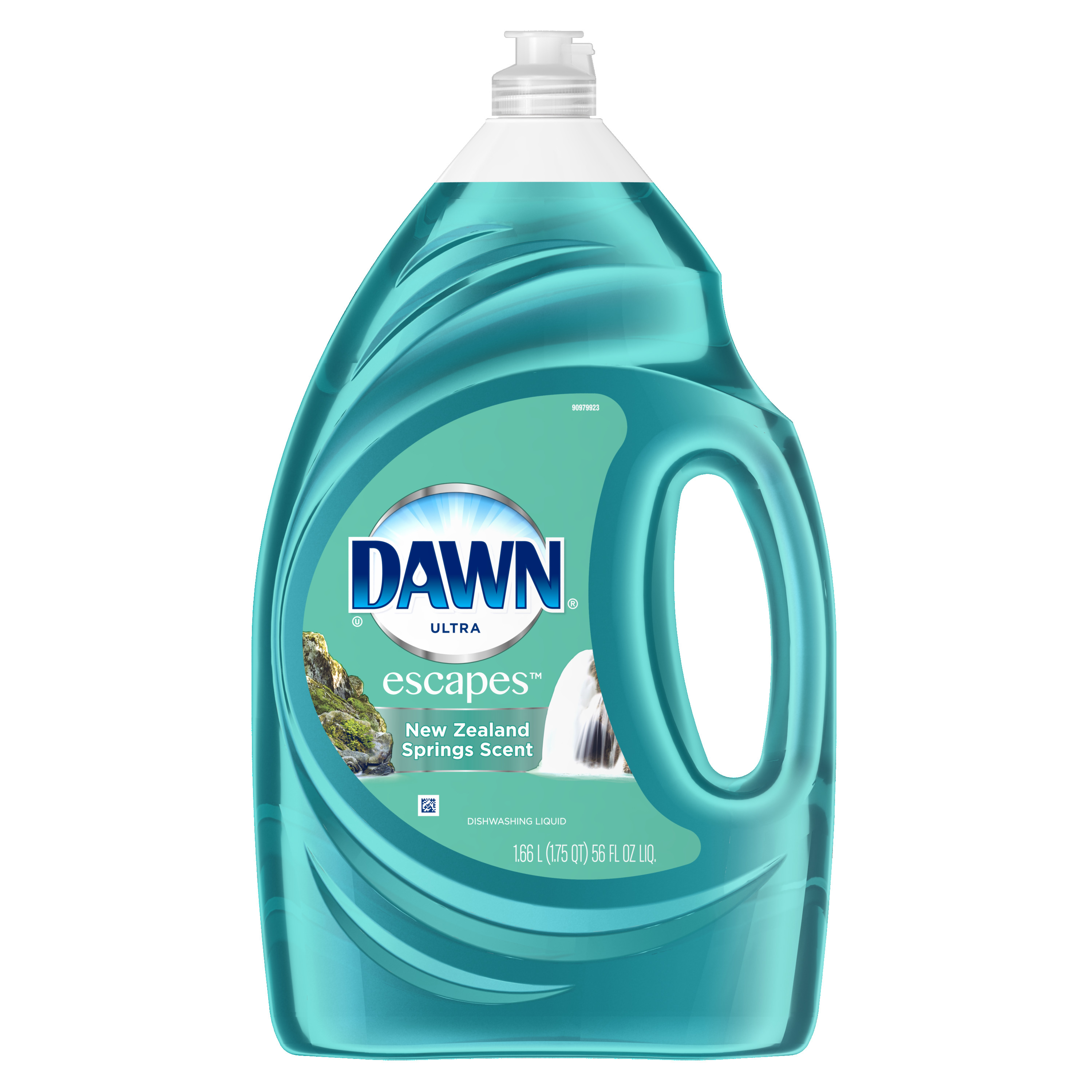 Dawn Escapes Dishwashing Liquid Dish Soap New Zealand Springs, 56 oz - image 1 of 5