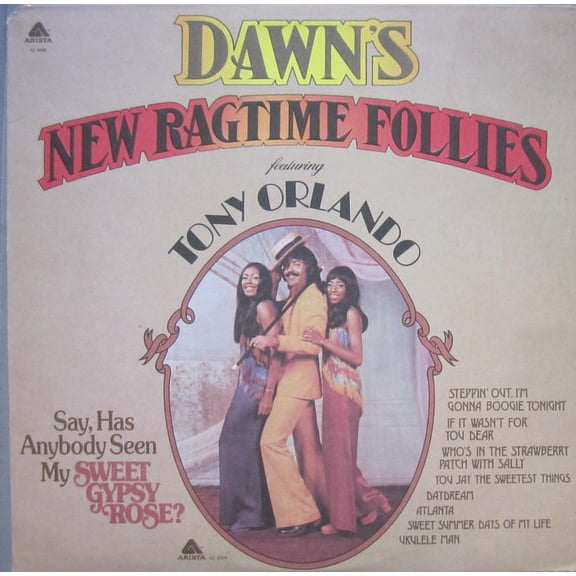 Dawn Featuring Tony Orlando  Dawn's New Ragtime Follies (Vinyl)