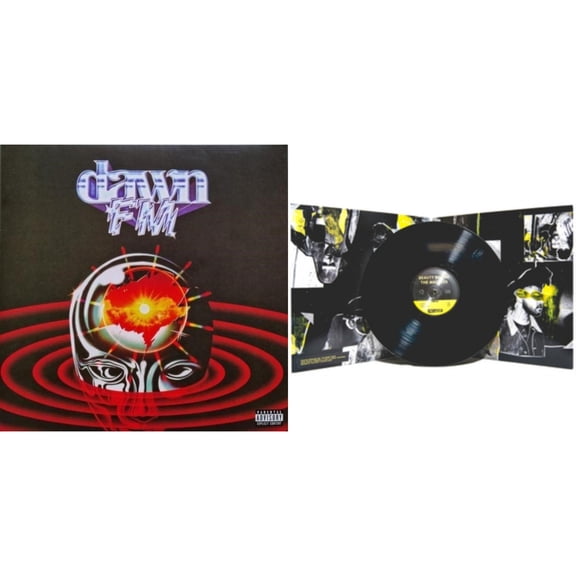 Dawn Fm (Version 2) (Translucent Silver LP Vinyl) & Beauty Behind The Madness (X)