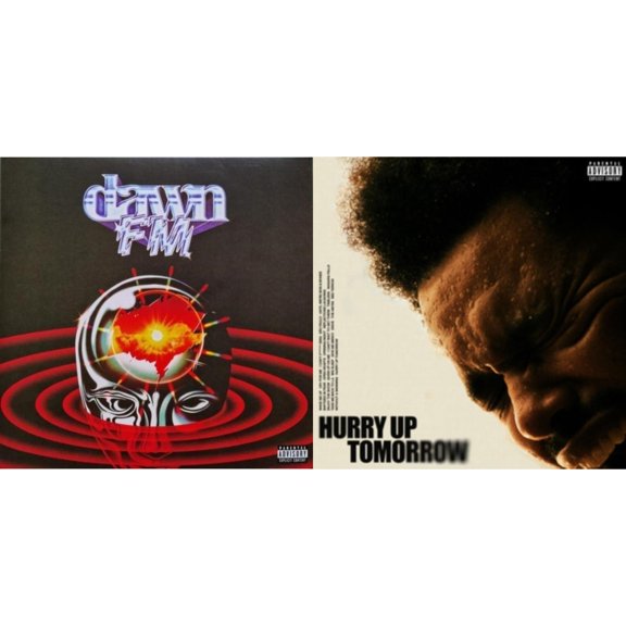 Dawn Fm (Version 2) (Translucent Silver LP Vinyl) & Hurry Up Tomorrow (X) (Complete Edition) (2LP)