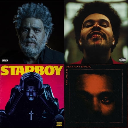 Dawn Fm (X) & After Hours (X) & Starboy (Ex) & My Dear Melancholy [CD Bundle]