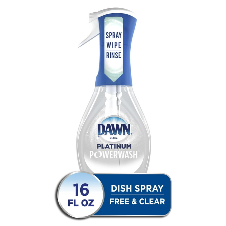 Dawn Platinum Powerwash Dish Spray, Dish Soap, Fresh Scent Bundle