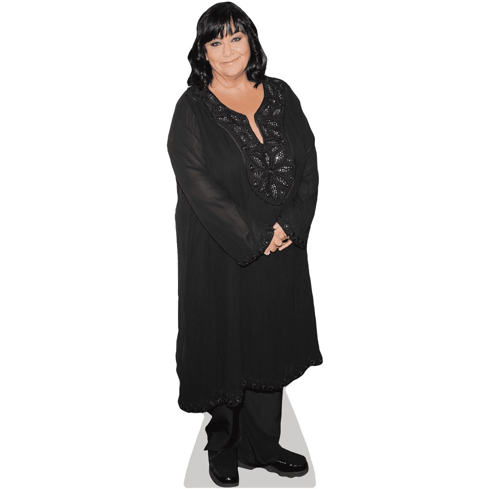 Dawn French Mini Cardboard Cutout Standee