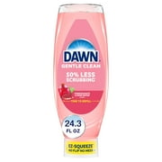 Dawn Gentle Clean EZ-Squeeze Dish Soap, Dishwashing Liquid, Pomegranate & Rose Water, 24.3oz