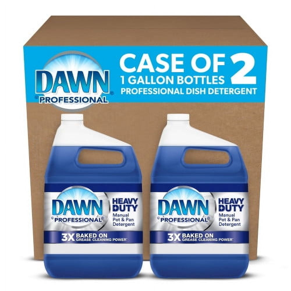 Heavy-Duty Manual Pot/Pan Dish Detergent, Original Scent, 1 gal Bottle, 2/Carton Heavy-Duty Manual Pot/Pan Dish Detergent, Original Scent, 1 gal Bottle, 2/Carton