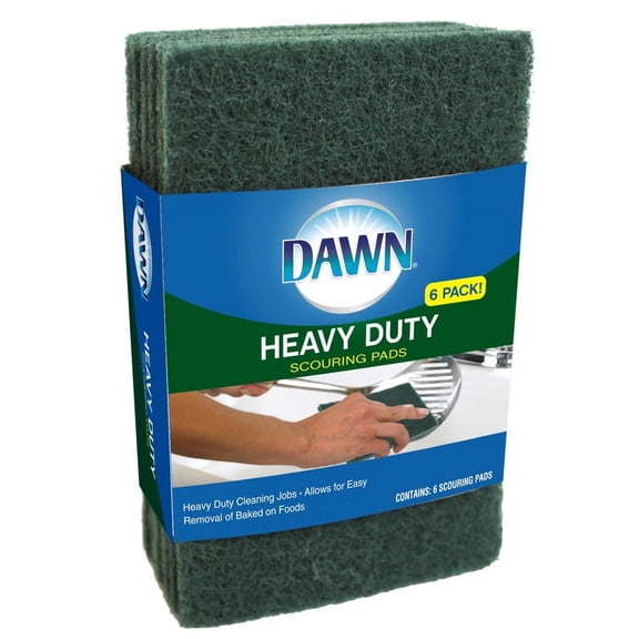 Dawn Heavy Duty Scouring Pads, 3 Ct