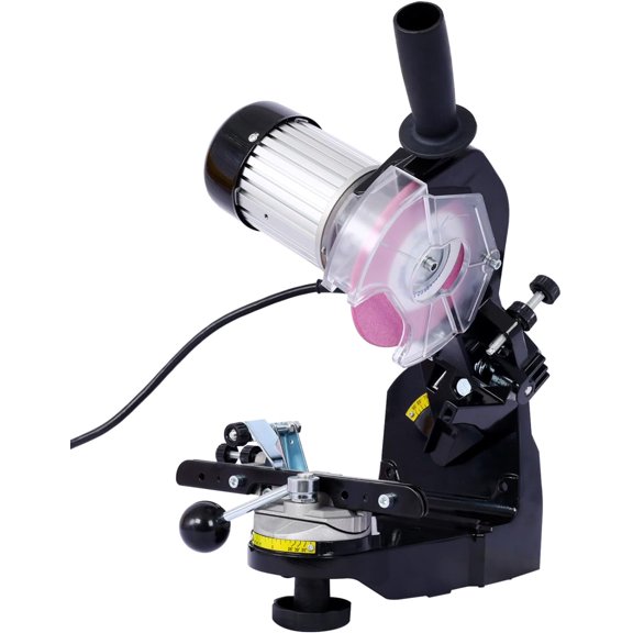 Dawn Jade Chainsaw Sharpener Professional Multi-Angle Adjustable Chain Grinder 120-Volt Bench Grinder Universal Saw Chain Sharpener, for All Chainsaw Chains,240601-22$$Tools