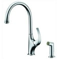 thumbnail image 1 of Dawn Kitchen AB04 3276C Single-Lever Chrome Kitchen Faucet With Side-Spray, 1 of 2