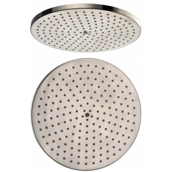 Dawn USA Dawn Single Function 8" Round Rain Showerhead, Brushed Nickel
