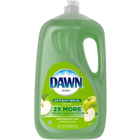 Dawn Liquid Dish Soap, Apple Scent, 90 Fluid Ounce