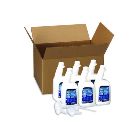 Dawn Liquid Ready-To-Use Grease Fighting Power Dissolver Spray, 32 oz Bottles, 6 Bottles and 2 Trigger Sprayers/Carton