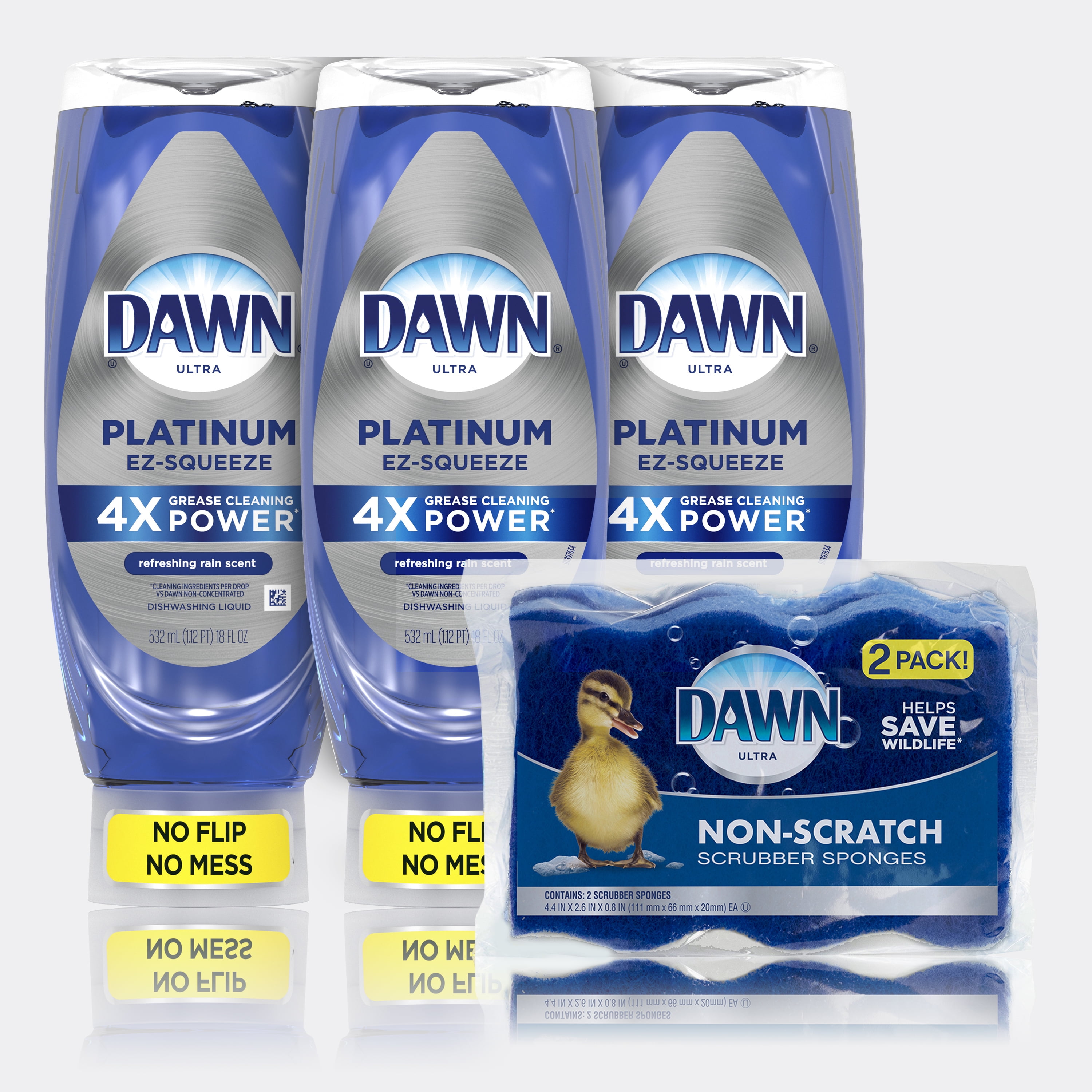 Dawn Platinum Fillable Dishwand Refills - 2 ct pkg