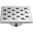 thumbnail image 1 of Dawn SMU050504 Memuru River Series Square Shower Drain - 5.09 x 5.09 in., 1 of 2