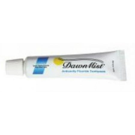 Dawn Mist Toothpaste, Mint Flavor, 1.5 oz Tube, 144 Count