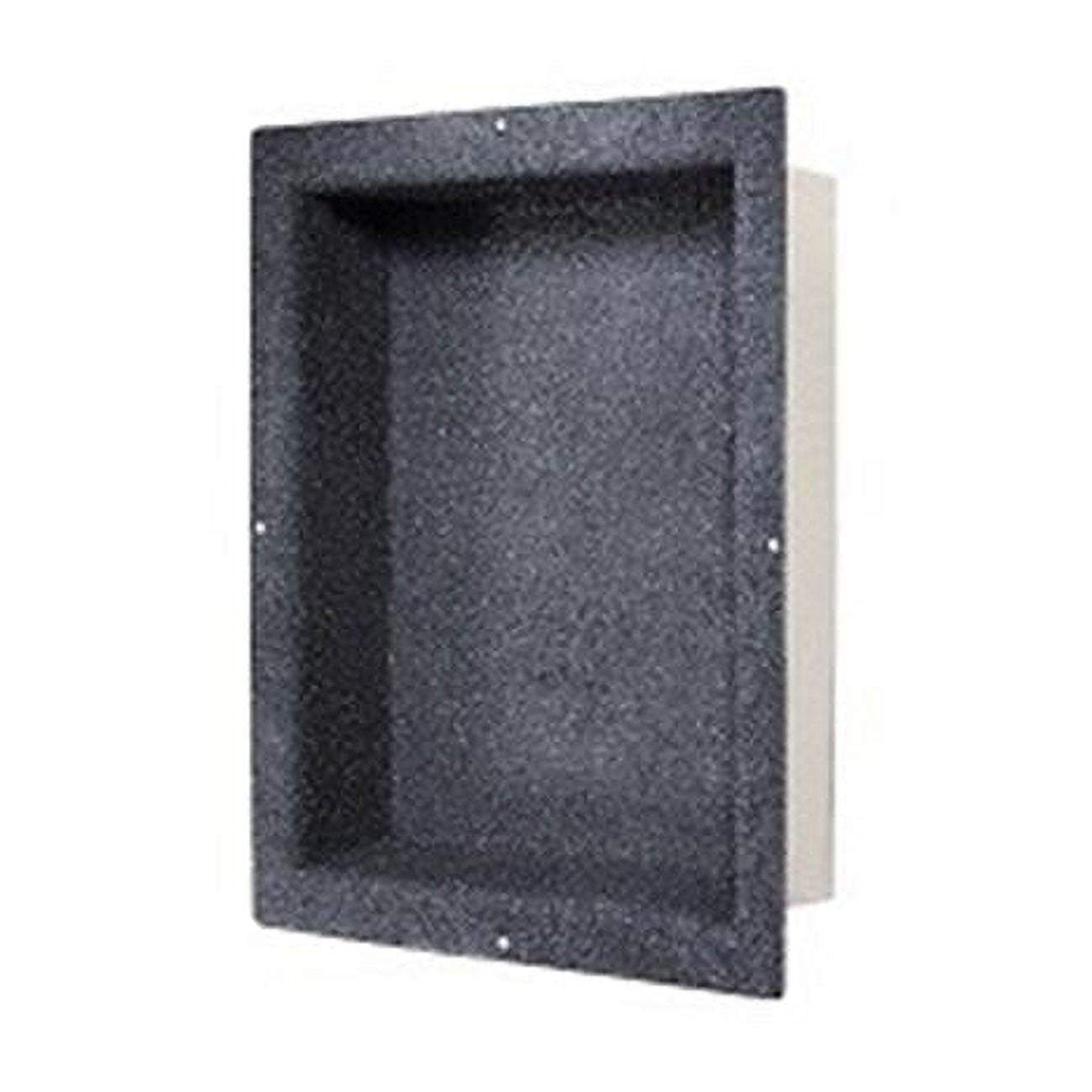 Stainless Steel Black Shower Niche with Sand Coating