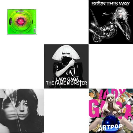 Dawn Of Chromatica & Mayhem & Fame Monster & Born This Way & Artpop (X) (Updated) [CD Bundle]