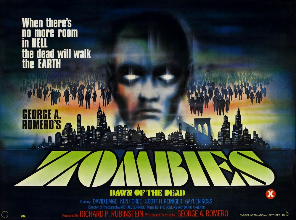 Dawn Of The Dead (Aka Zombies) Foreign Poster Art 1978. �United Film Distribution Company/Courtesy Everett Collection Movie Poster Masterprint (14 x 11) - image 1 of 1