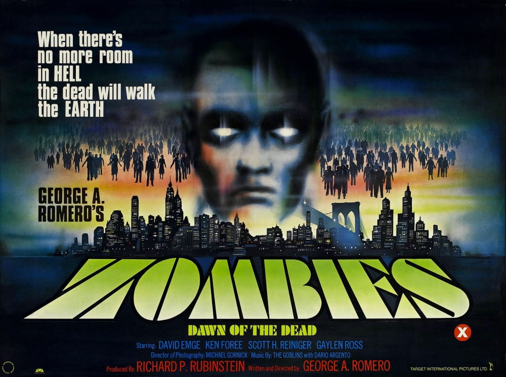 Dawn Of The Dead Canvas Art -  (28 x 22)