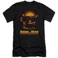 thumbnail image 1 of Dawn Of The Dead - Dawn Collage - Premium Slim Fit Short Sleeve Shirt - Medium, 1 of 2