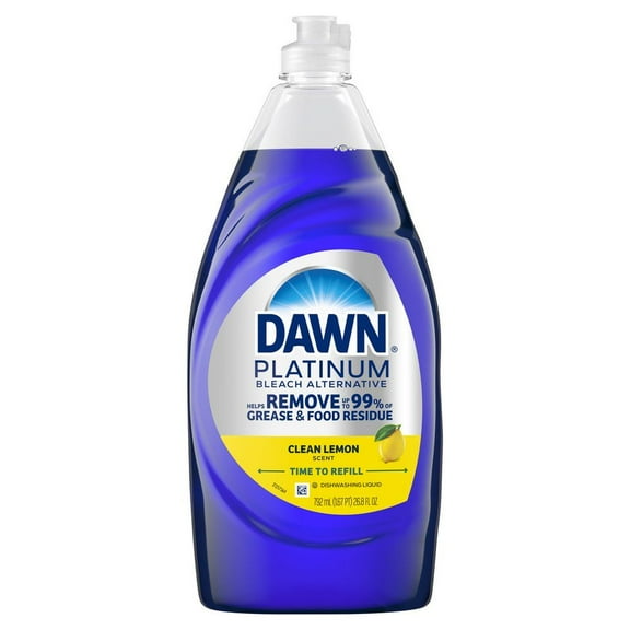 Dawn Platinum Bleach Alternative - Clean Lemon - 26.8 oz- Pack of 2