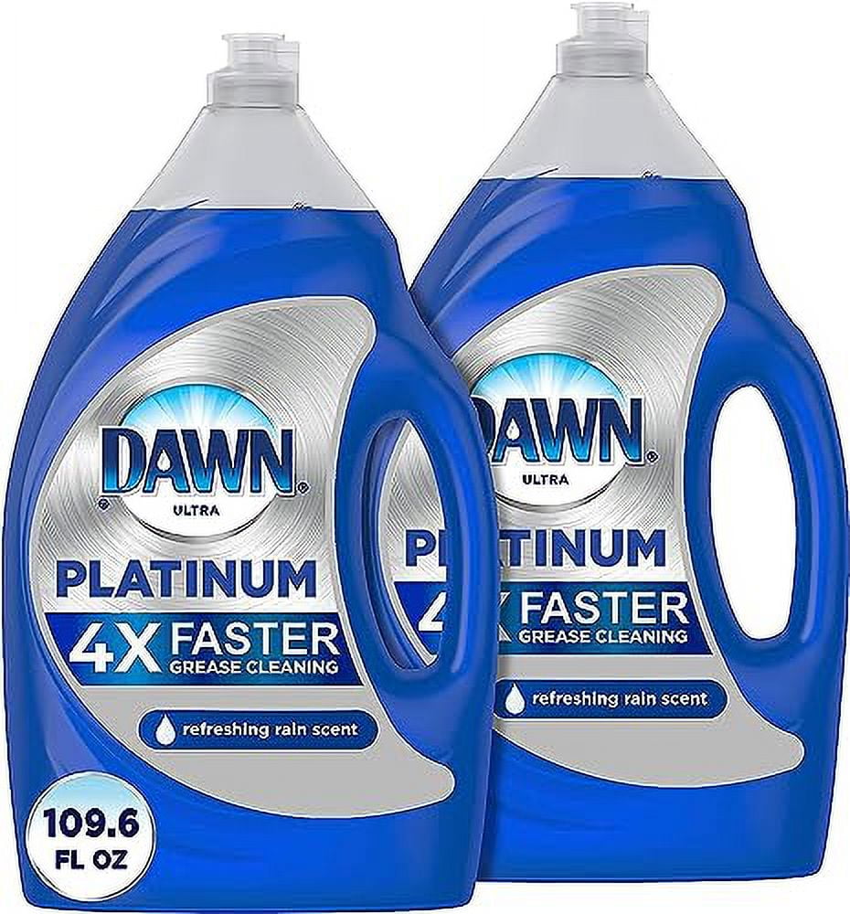 Dawn Platinum Dish Soap Liquid, Dishwashing Liquid, Dish Detergent
