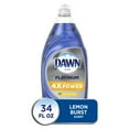 thumbnail image 1 of Dawn Platinum Dishwashing Liquid Dish Soap, Lemon Scent, 34 Fluid Ounce, 1 of 11