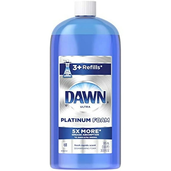 Dawn Platinum Foam Fresh Rapids Scent Dishwashing Foam 30.9 oz