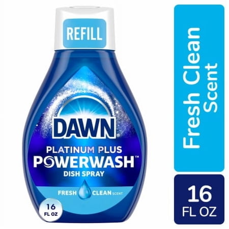 Dawn Platinum Powerwash Spray Fresh Scent Dish Soap Refill - 16 oz