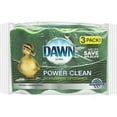thumbnail image 1 of Dawn Power Clean Scrubber Sponge 3 Pack Green, 1 of 2